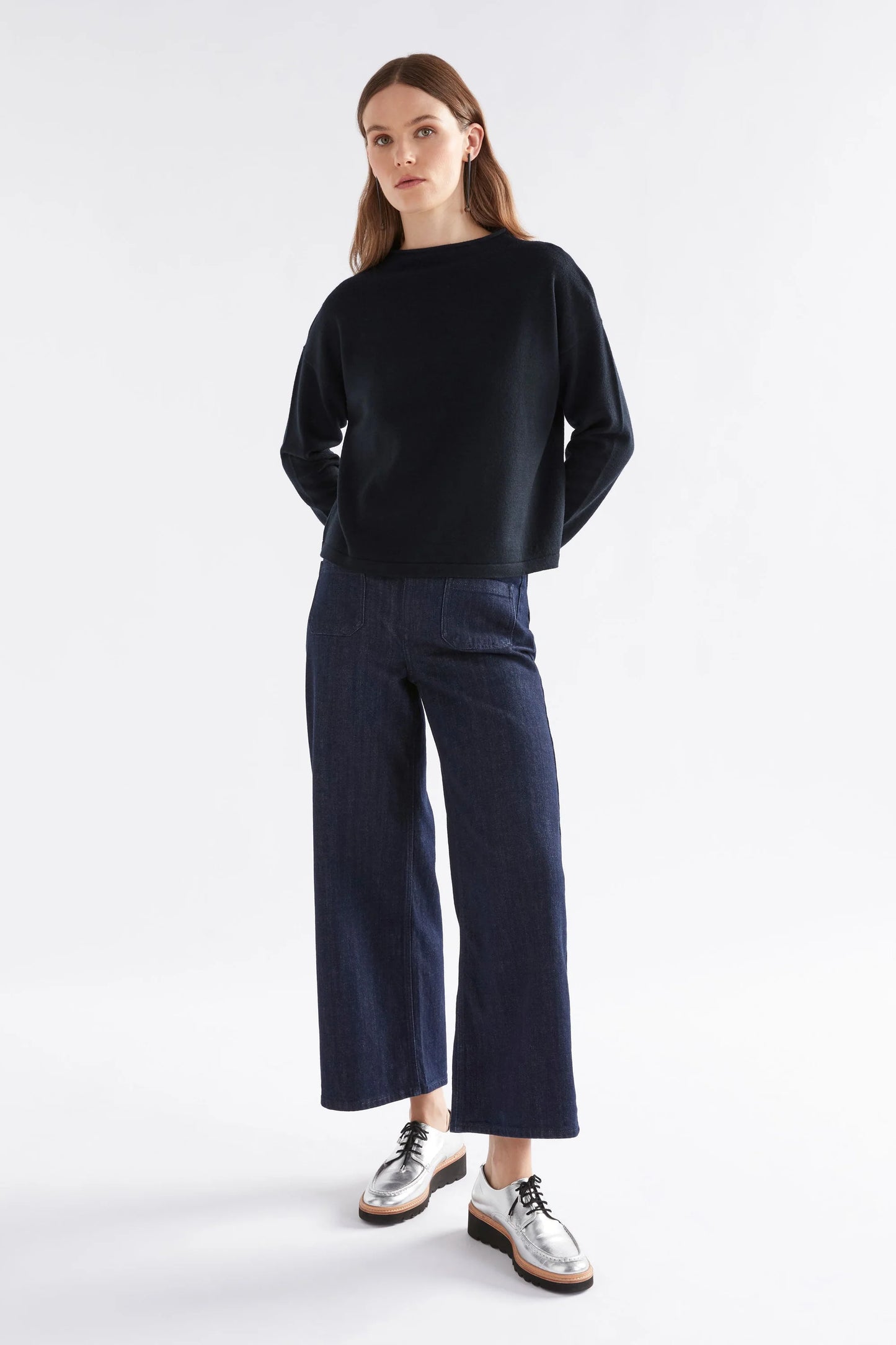 Elk Pirata Merino Sweater - New Navy