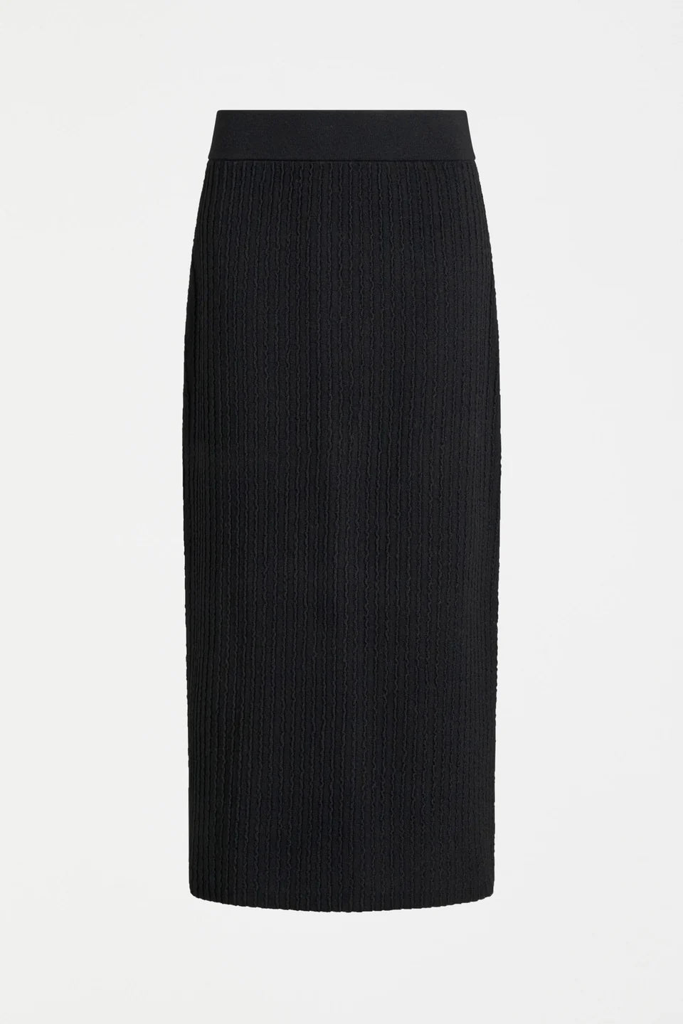 ELK Beim Knit Skirt - Black