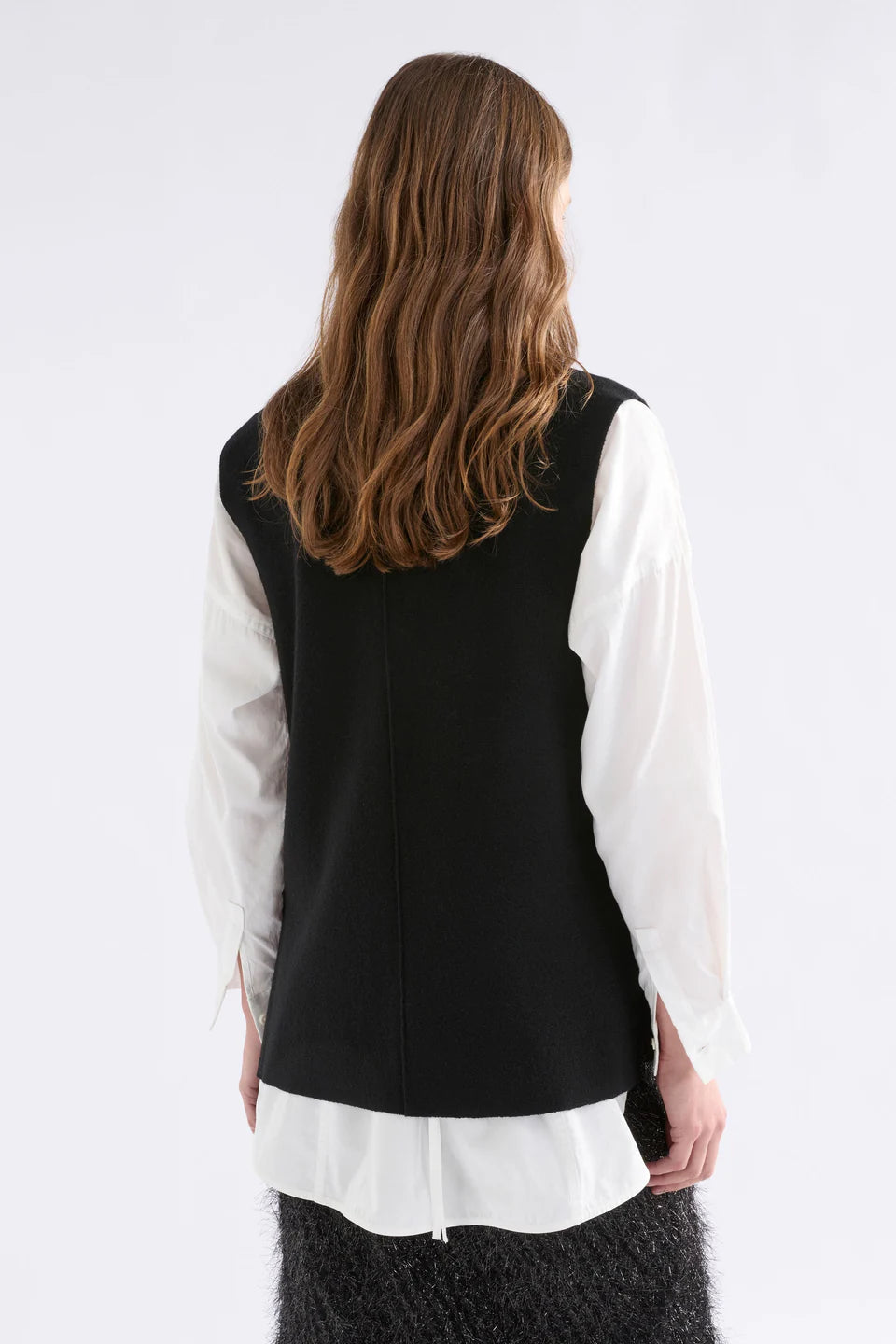 ELK Alin Knit Vest - Black