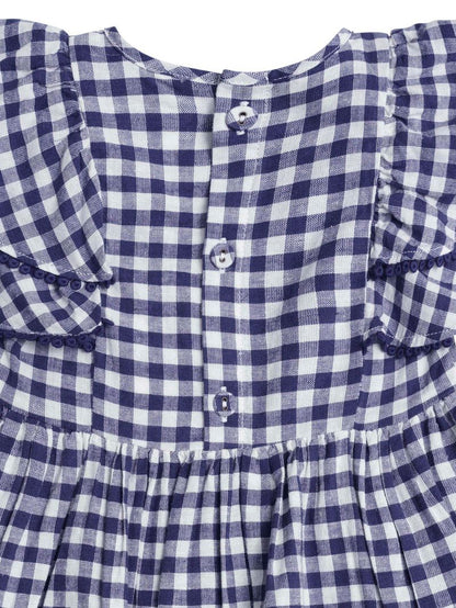 Huxbaby Cherry Pie Frill Dress Check