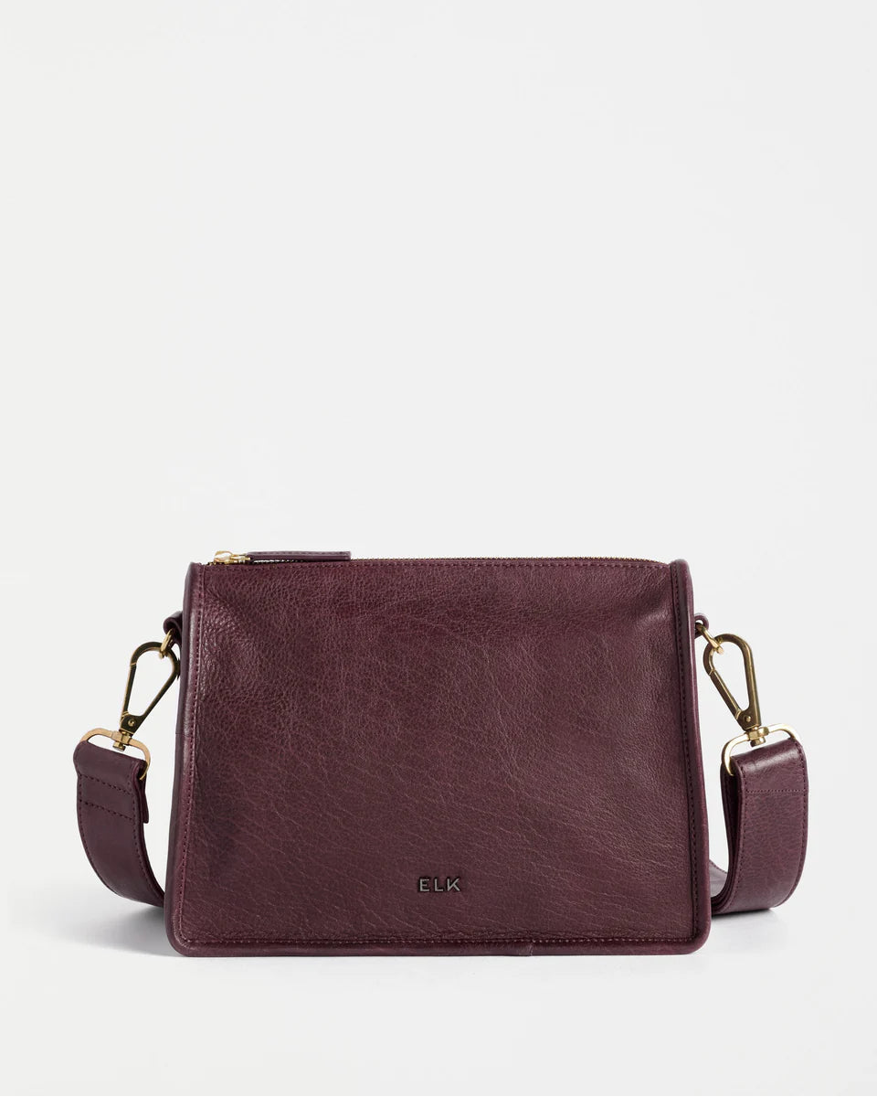 ELK Halben Crossbody Bag - Bordeaux