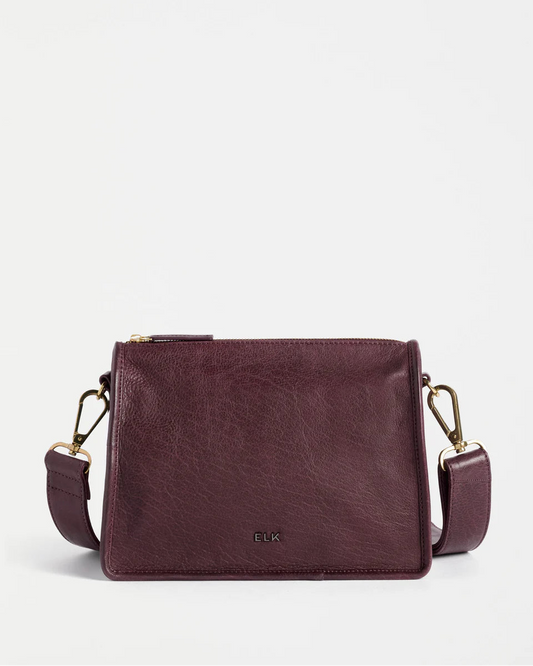 ELK Halben Crossbody Bag - Bordeaux