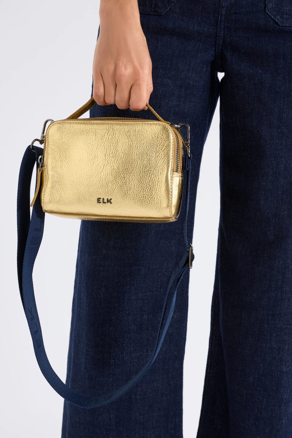 ELK Dayna Small Crossbody Bag - Gold