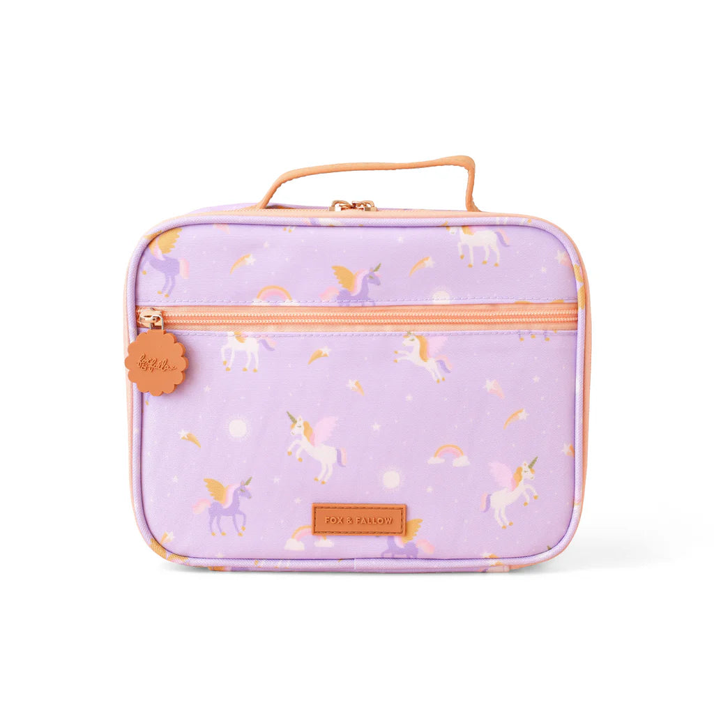 Fox & Fallow Unicorns Lunch Bag - Mini