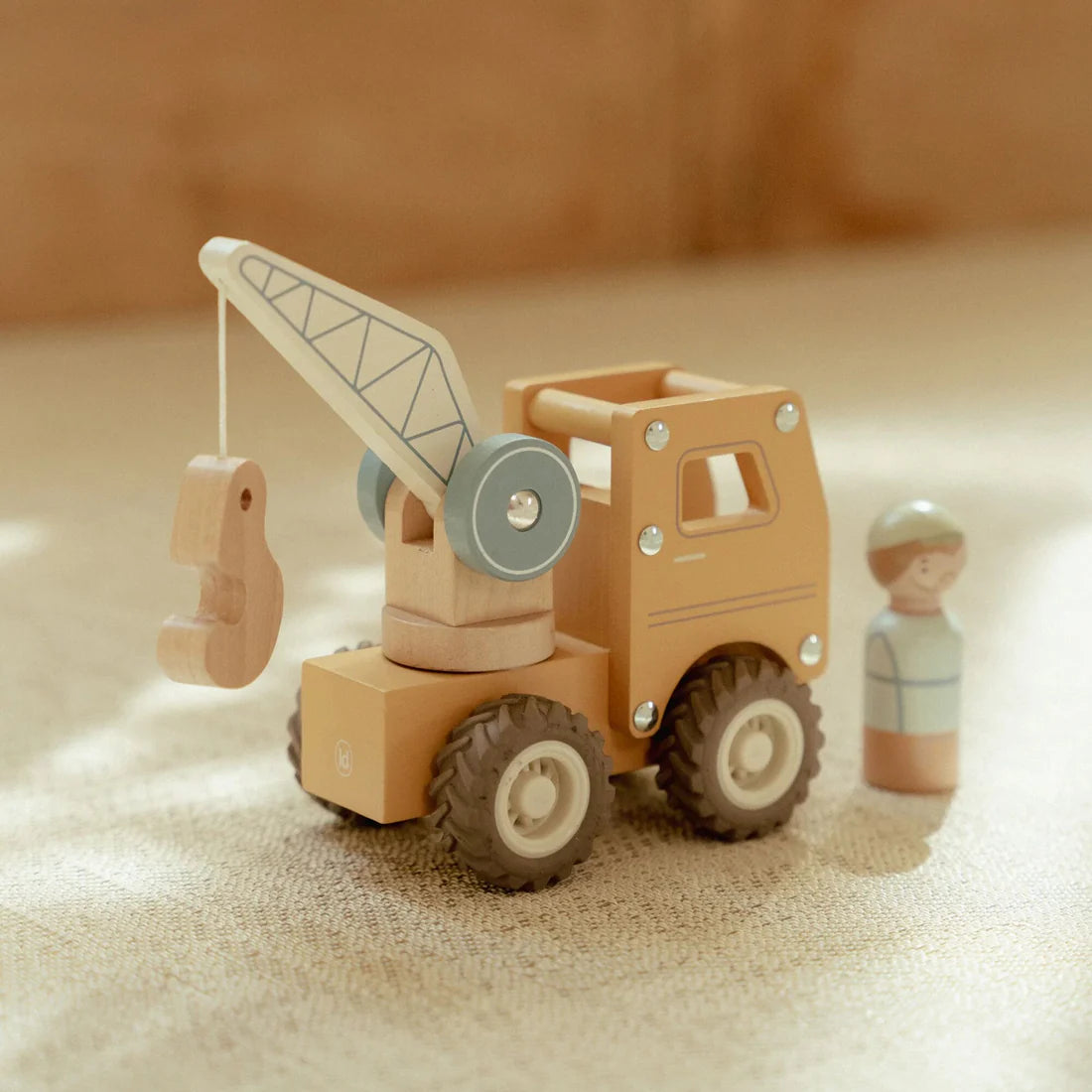 Wooden Crane Truck