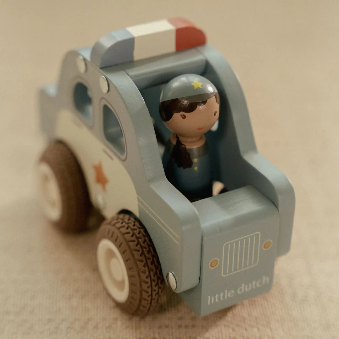 Wooden Police Car