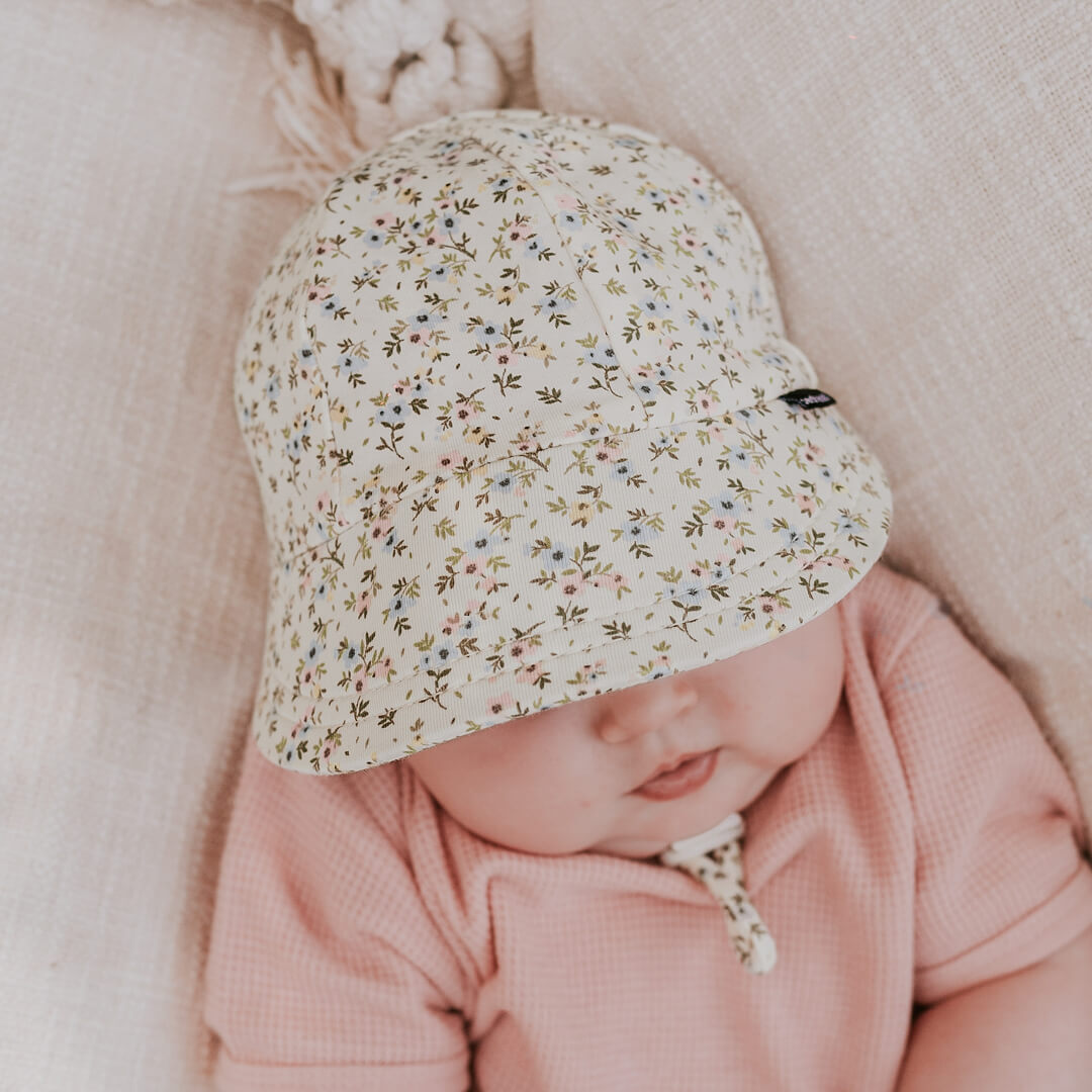 Bedhead Legionnaire Flap Sun Hat - Floral Charlotte
