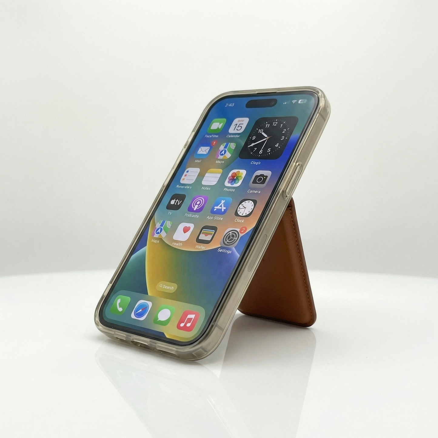 Magnetic Phone Stand & Card Holder