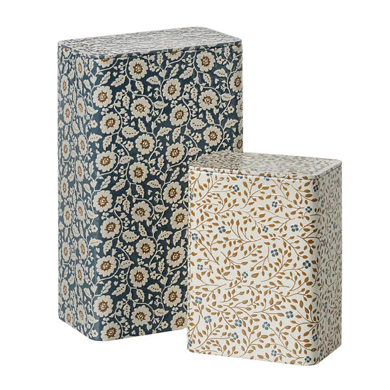 Maileg Metal Box Flowers Set | 2 pack
