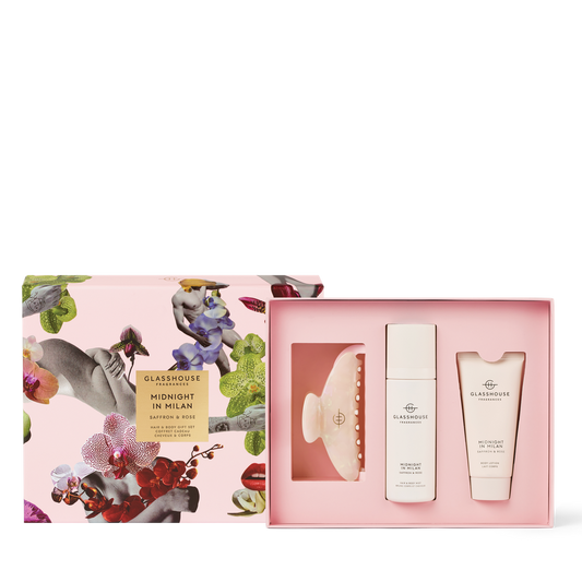Glasshouse Midnight in Milan Hair & Body Gift Set