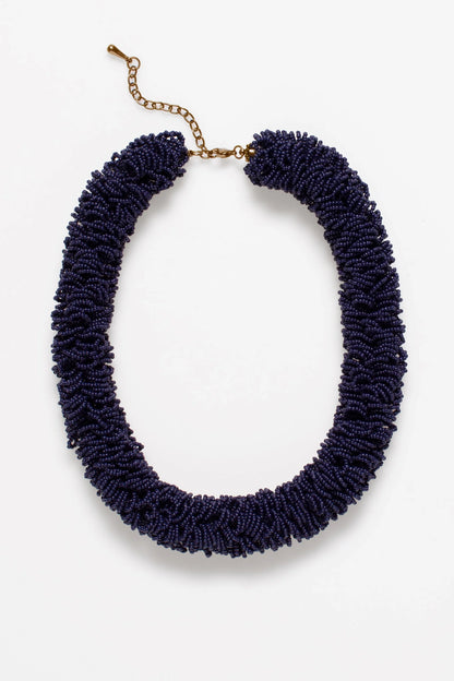 Elk Melu Necklace | Steel Blue
