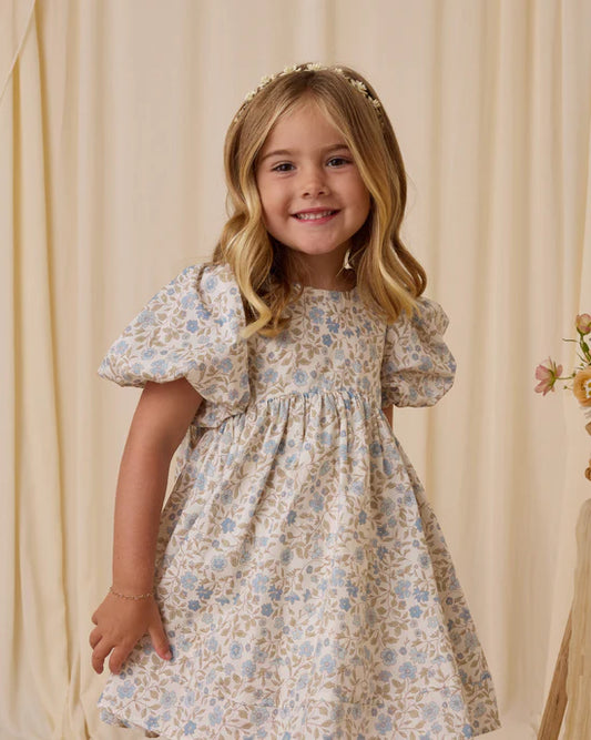 Noralee Luna Dress I Blue Garden