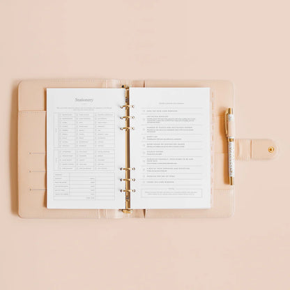 Wedding Planner Luxe Edition - Nude