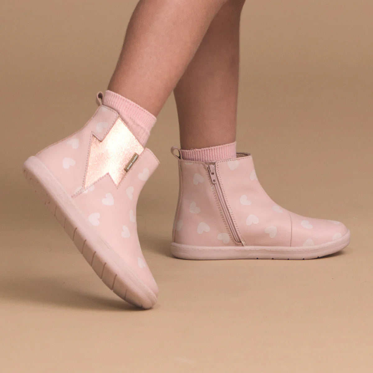 Pretty Brave Bolt Boot - Hearts