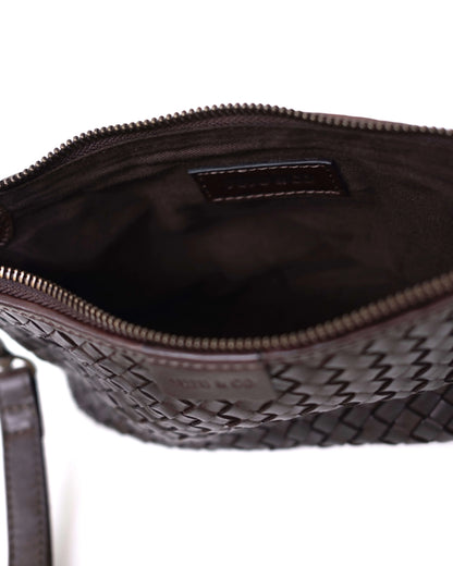 Juju & Co. Basque Pouch | Chocolate