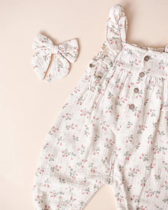 Nova Romper - Strawberries