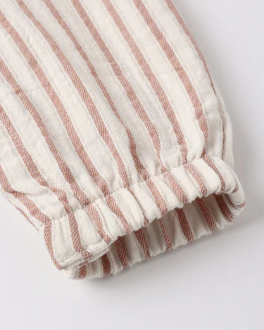 Woven Jumpsuit Vintage Stripe