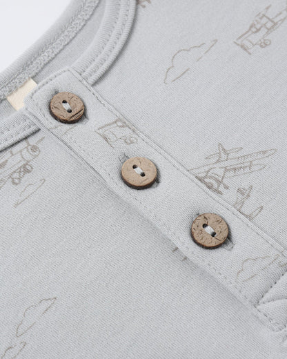 Short Sleeve One-Piece Airplanes