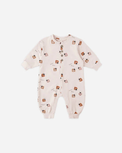 Quincy Mae Relaxed Jumpsuit - Love Bug