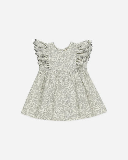 Quincy Mae Alina Dress | Blue Blossom