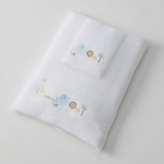 Jungle Adventure Bath Towel & Face Washer