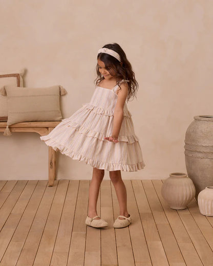 Rylee & Cru Ruffle Swing Dress | Summer Stripe