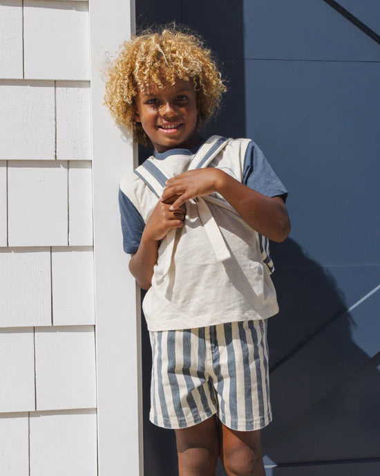 Dawson Short - Navy Stripe
