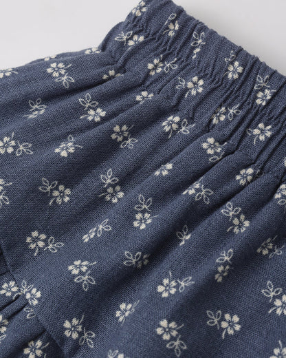 Tiered Mini Skirt - Ditsy