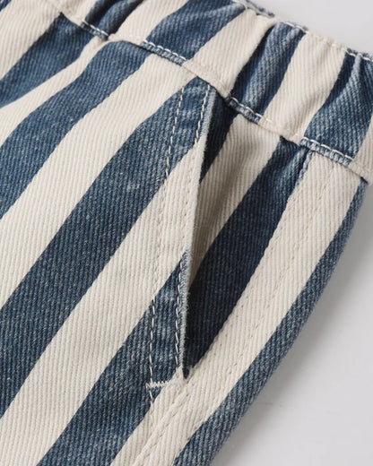 Dawson Short - Navy Stripe
