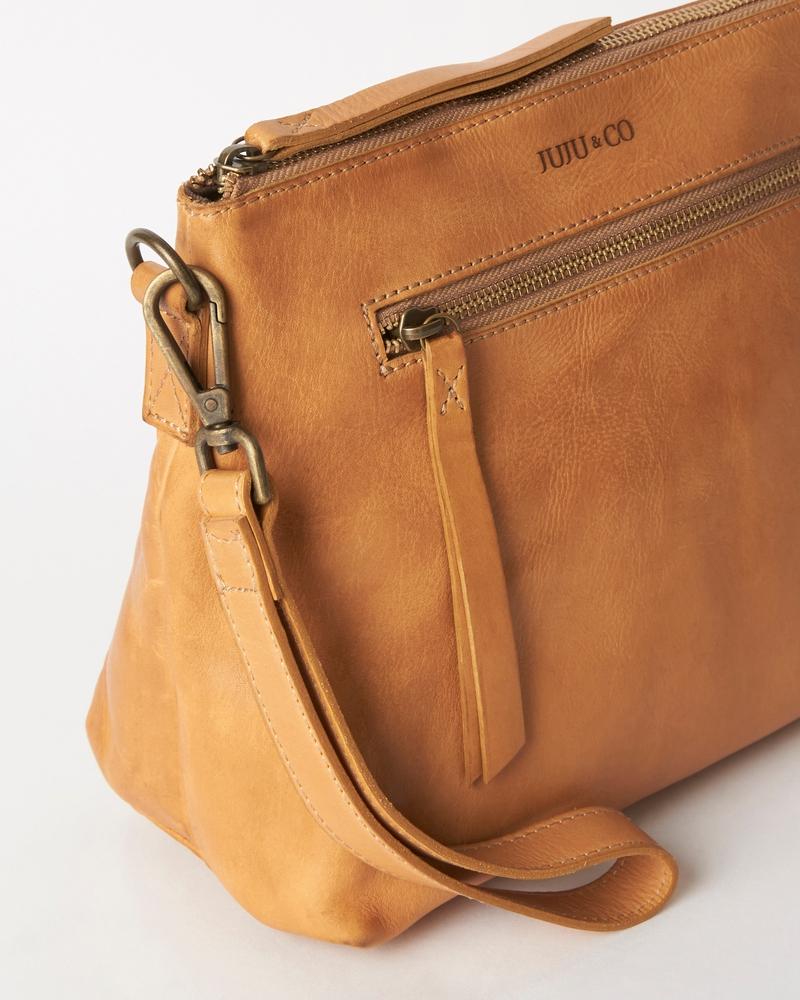 Juju & Co. Large Essential Pouch | Tan