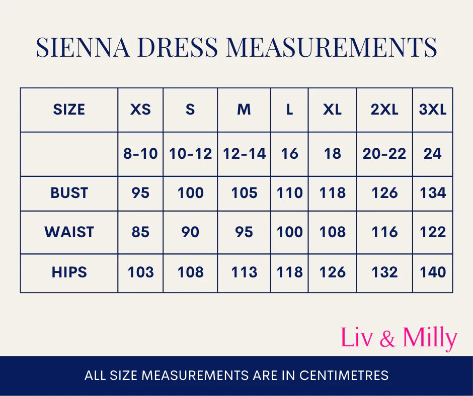 Liv & Milly Sienna Dress - Navy & White Stripe