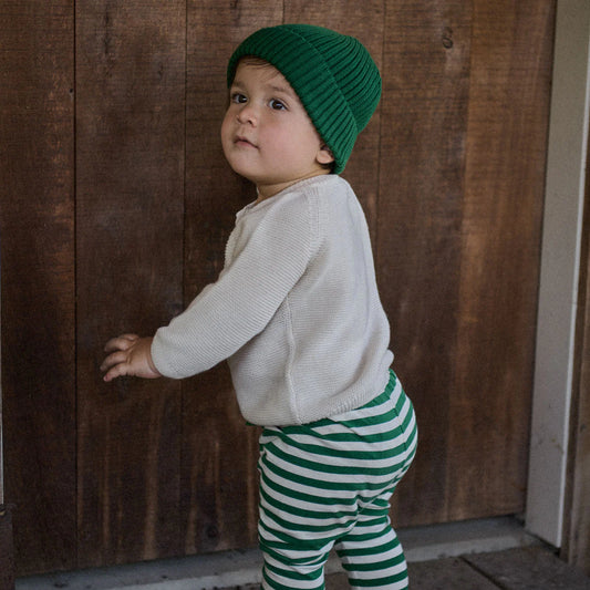 Sunday Pants - Eden Sea Stripe