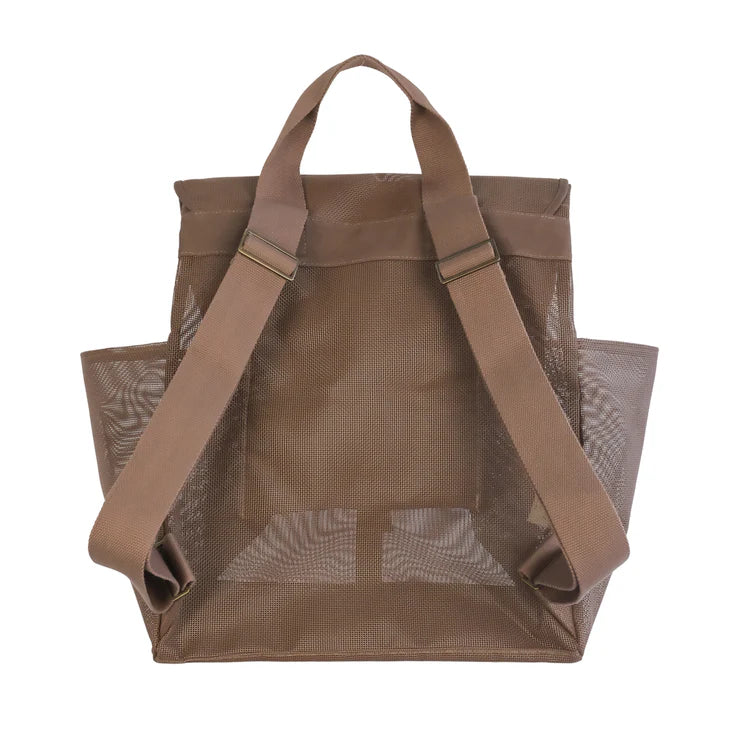 Mesh Beach Hauler Backpack - Espresso