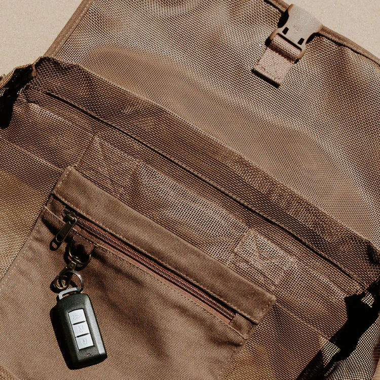 Mesh Beach Hauler Backpack - Espresso