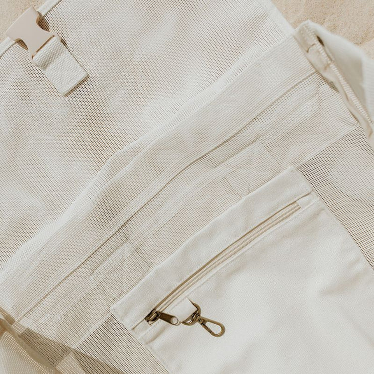 Mesh Beach Hauler Backpack - Sand