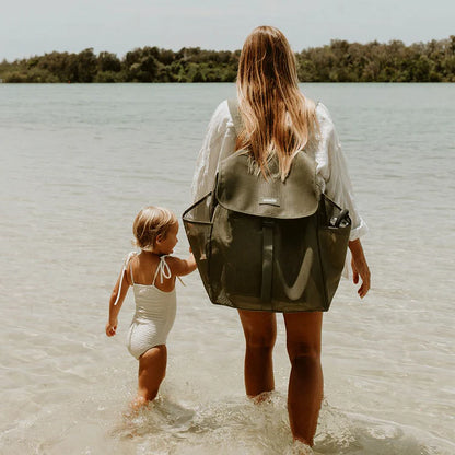 Mesh Beach Hauler Backpack - Pandanus