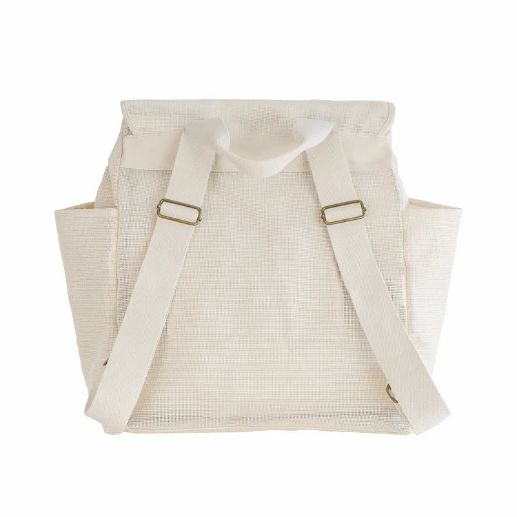 Mesh Beach Hauler Backpack - Sand