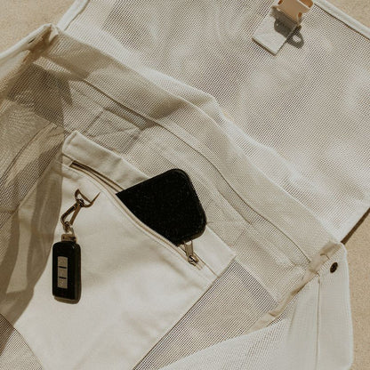 Mesh Beach Hauler Backpack - Sand