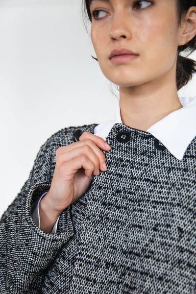 Eva's Sunday Vittoria Jacket - Mottled Boucle