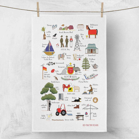 This Is Australia Tea Towel