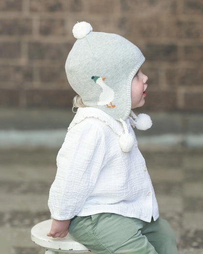 Baby Blouse Peter Pan Cream
