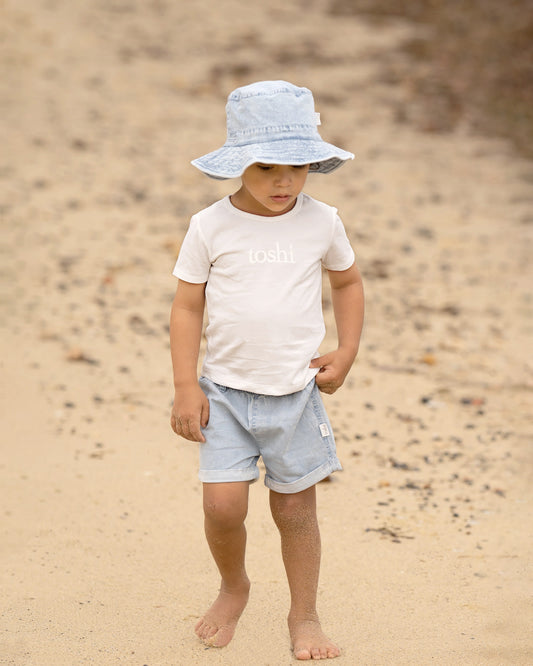 Dreamtime Organic Tee S/S Logo Cream