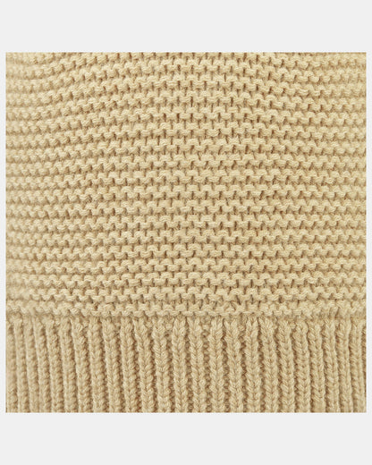 Organic Beanie Snowy | Driftwood