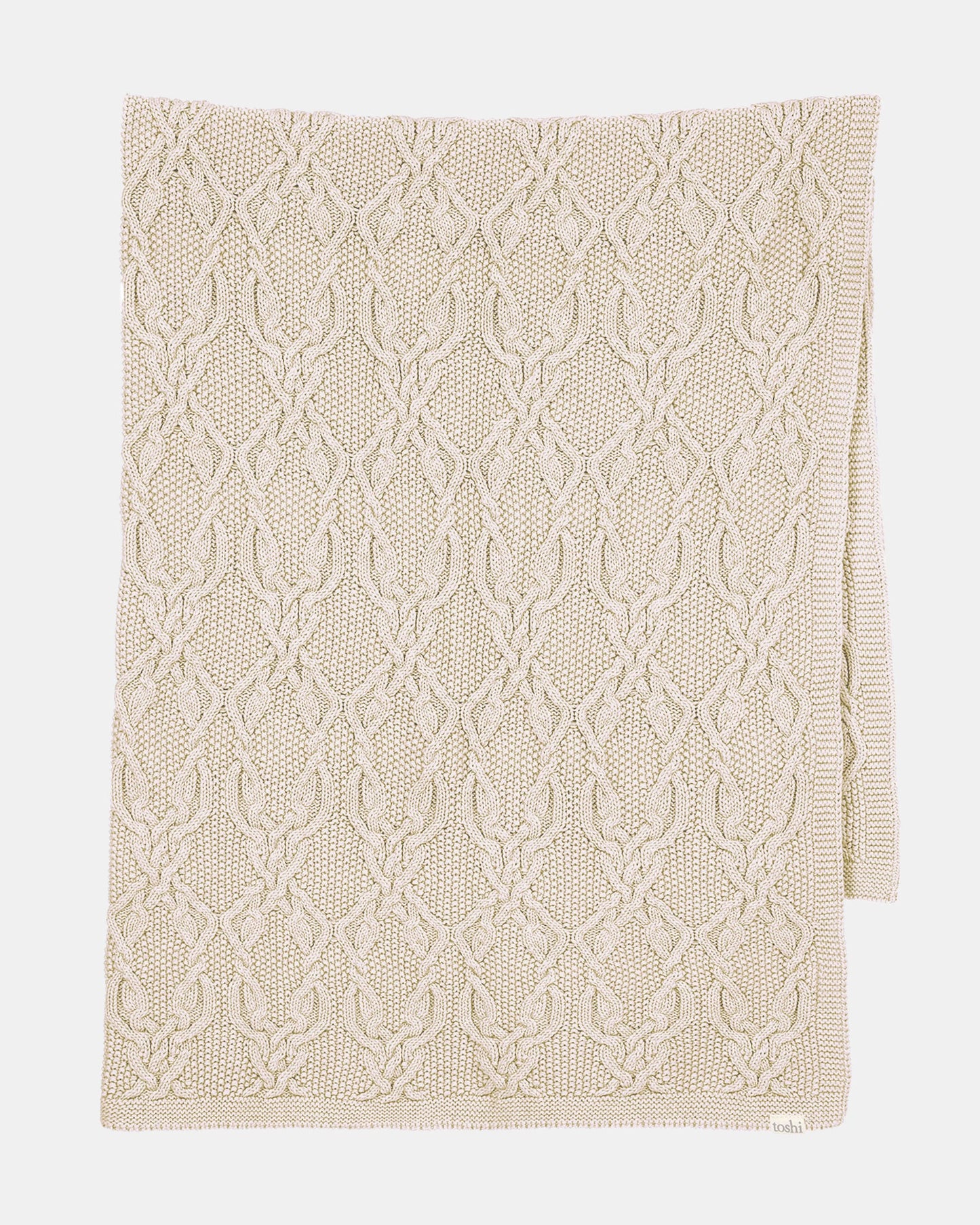 Organic Blanket Bowie Oatmeal