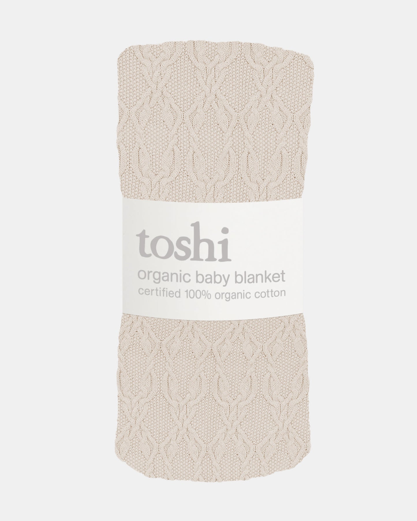 Organic Blanket Bowie Oatmeal