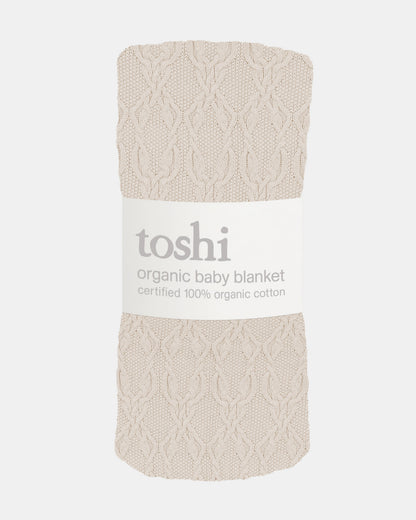 Organic Blanket Bowie Oatmeal