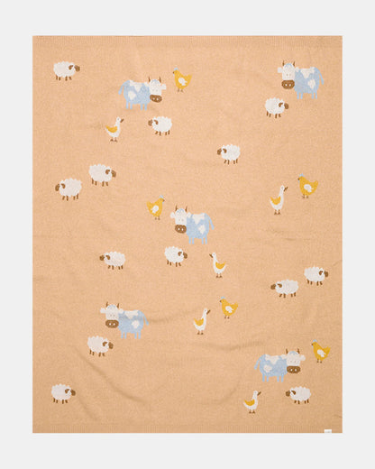 Organic Blanket Mystical Farm Buddies