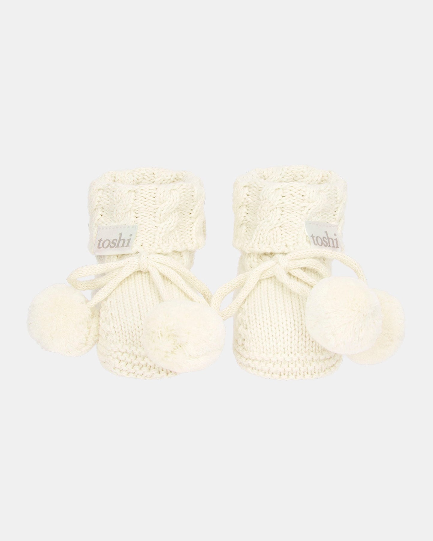 Organic Booties Yummy Cream