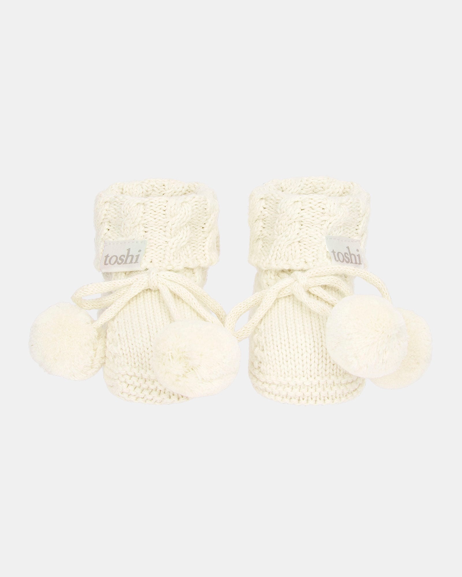 Organic Booties Yummy Cream