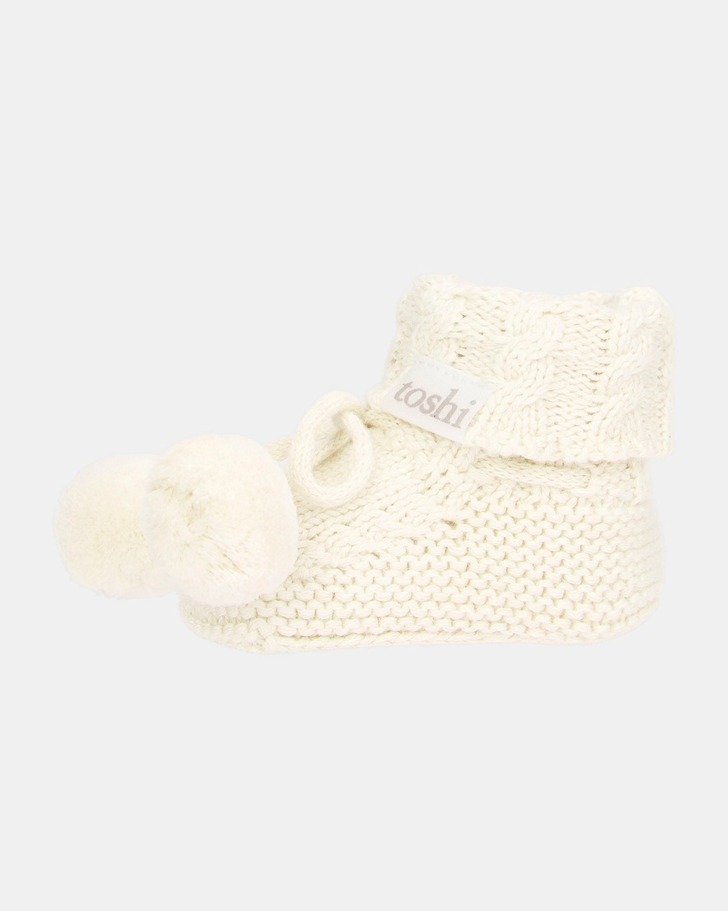 Organic Booties Yummy Cream